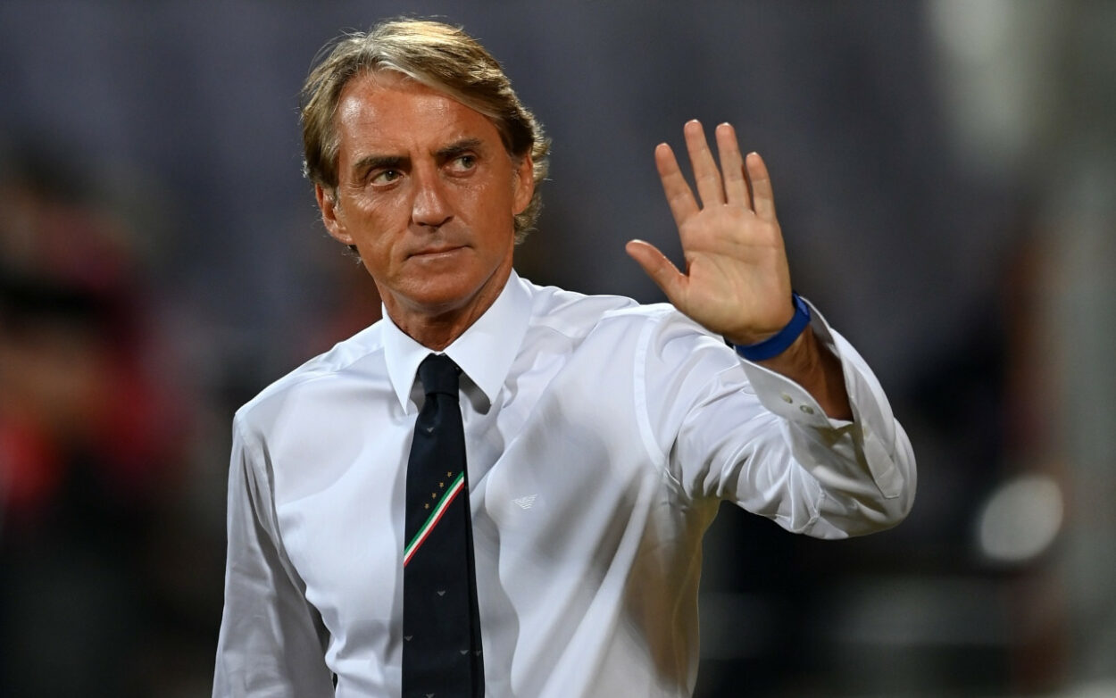 Roberto Mancini Italia Gnonto