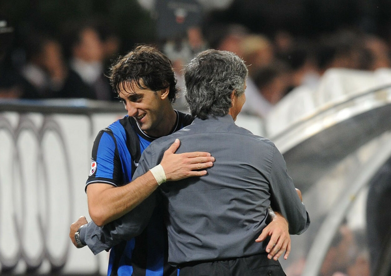 milito mourinho inter