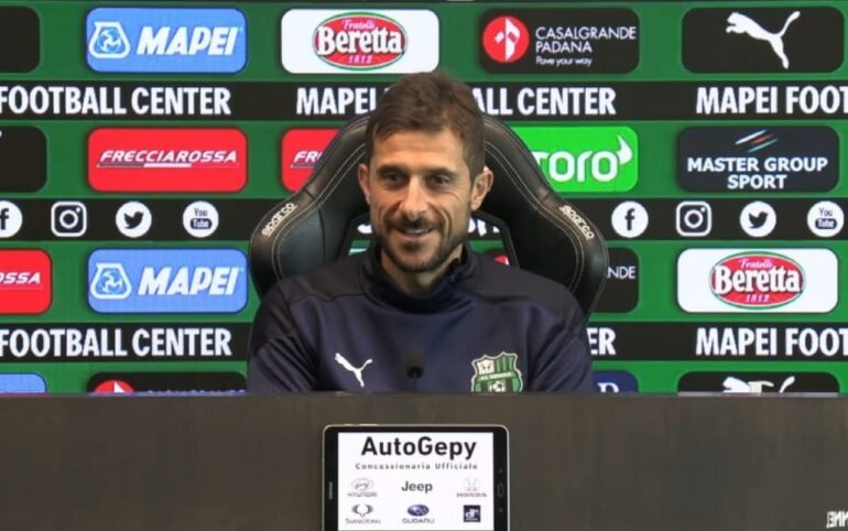 Dionisi Sassuolo conferenza