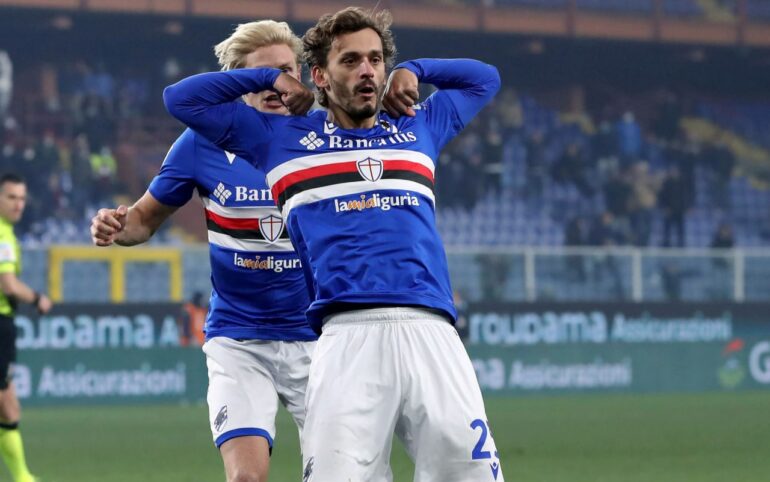 Gabbiadini è incontenibile, che erroraccio di Sirigu: i top e i flop di  Genoa-Sampdoria