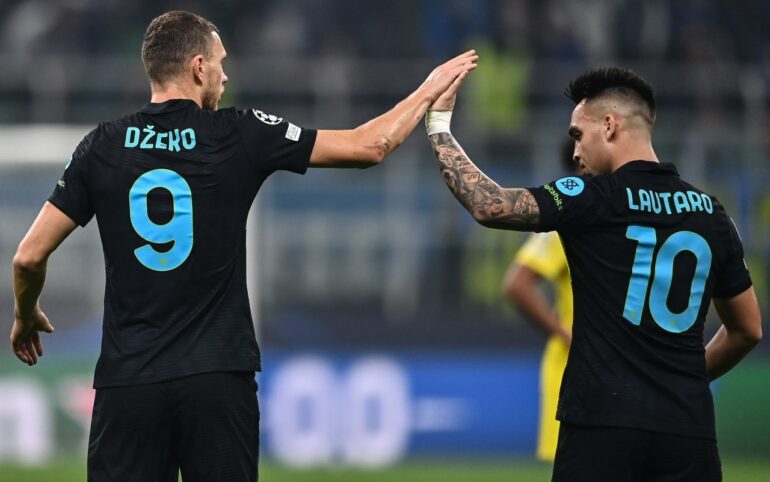 Dzeko e Lautaro