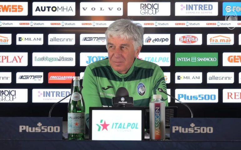 Gasperini Atalanta conferenza torino