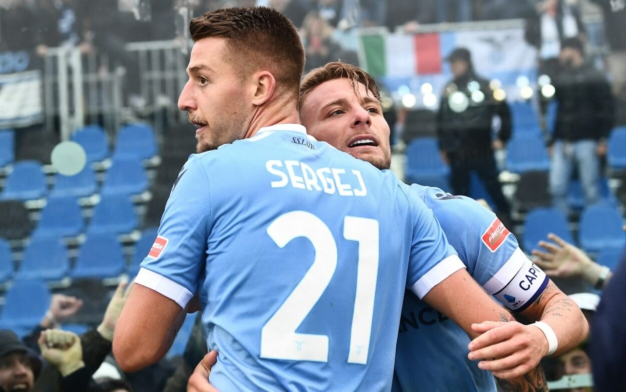 Immobile e Milinkovic