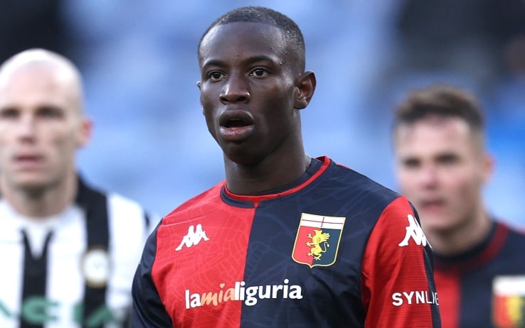 Yeboah Genoa blessin conferenza stampa