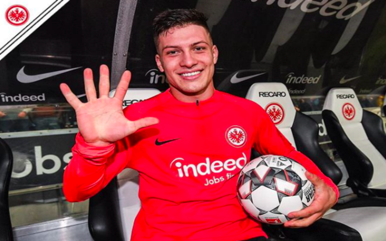 Jovic Eintracht calciomercato fiorentina