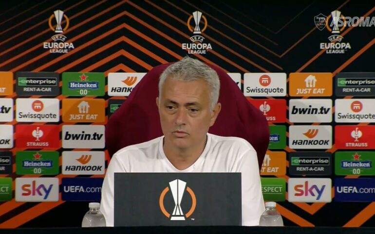 Mourinho conferenza