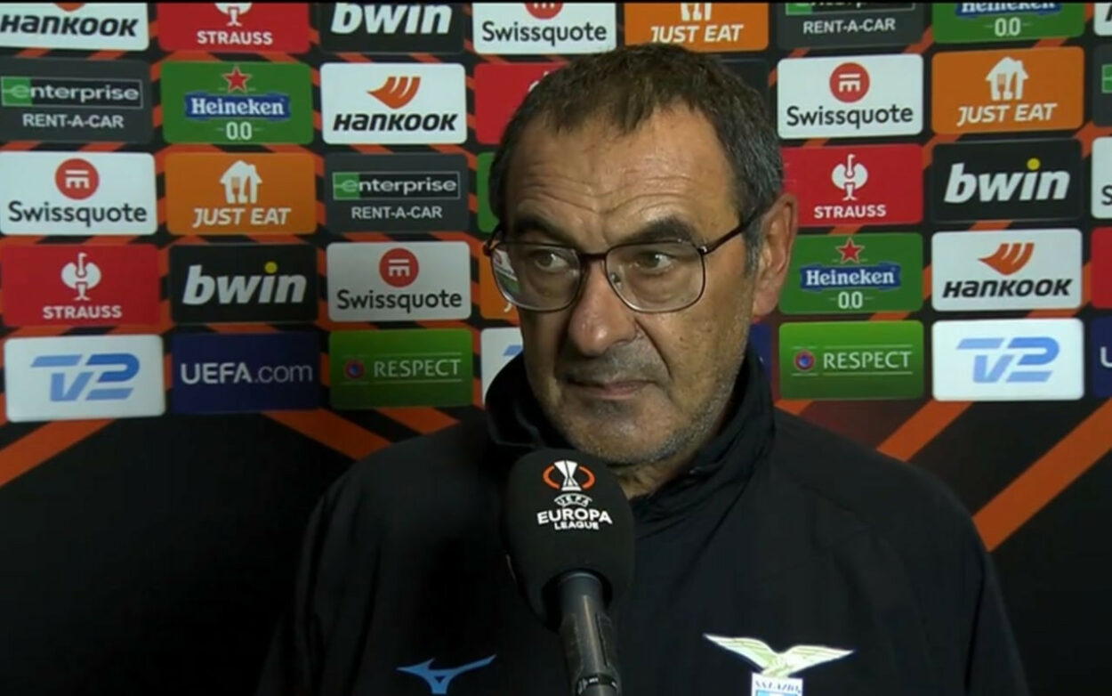 Sarri intervista Lazio