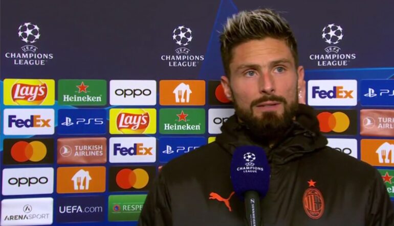 Giroud Milan intervista