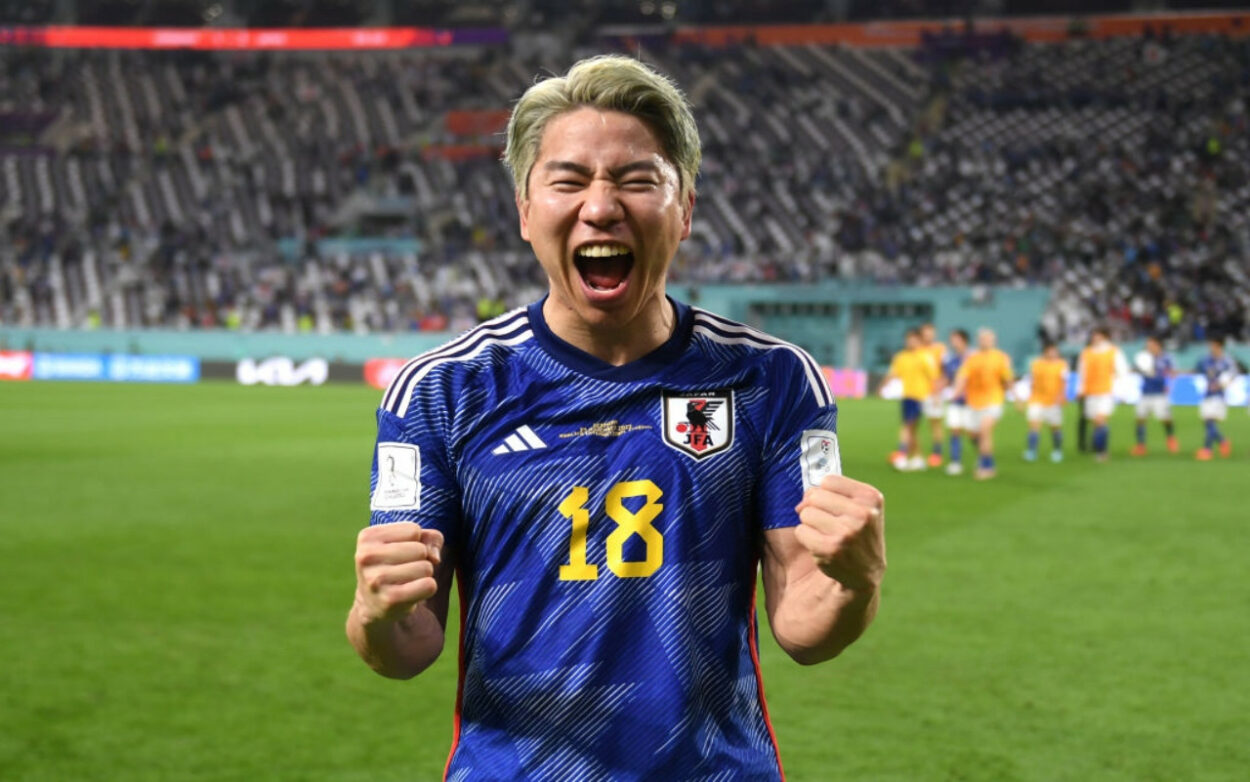 Takuma Asano Giappone GETTY