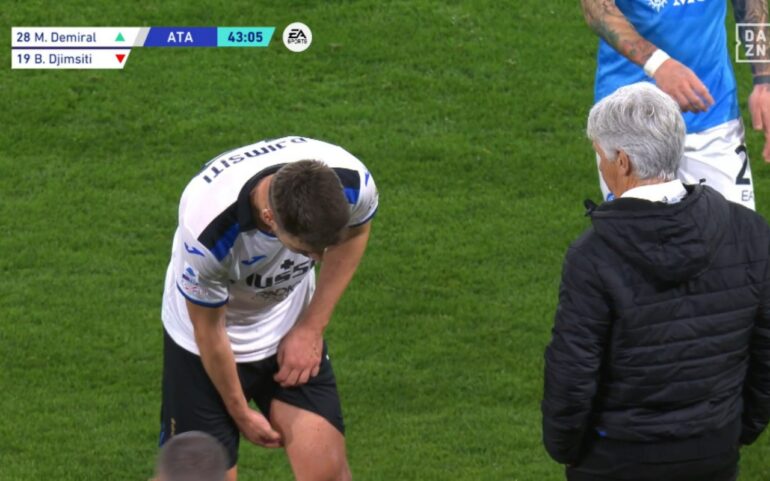 Atalanta, infortunio per Djimsiti: le sue condizioni atalanta djimsiti