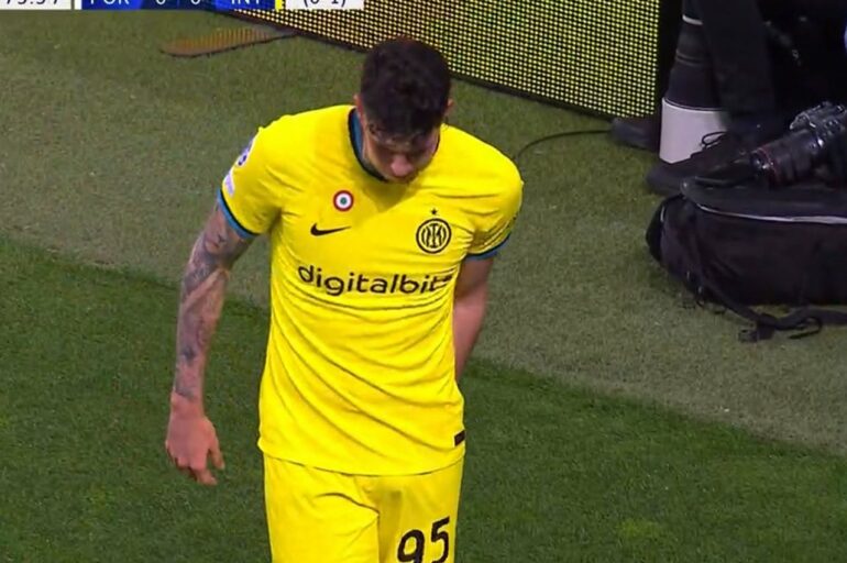 Inter, infortunio Bastoni: l’esito degli esami