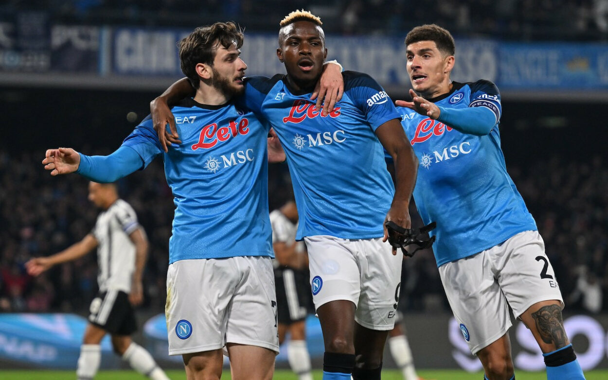 Napoli, Kvaratskhelia nell'elite d'Europa: doppia cifra di gol e assist ...