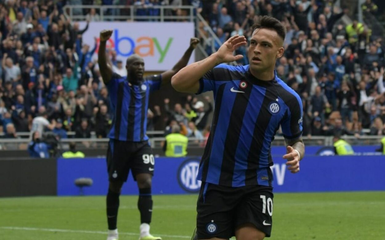 Lautaro Martinez esultanza Inter