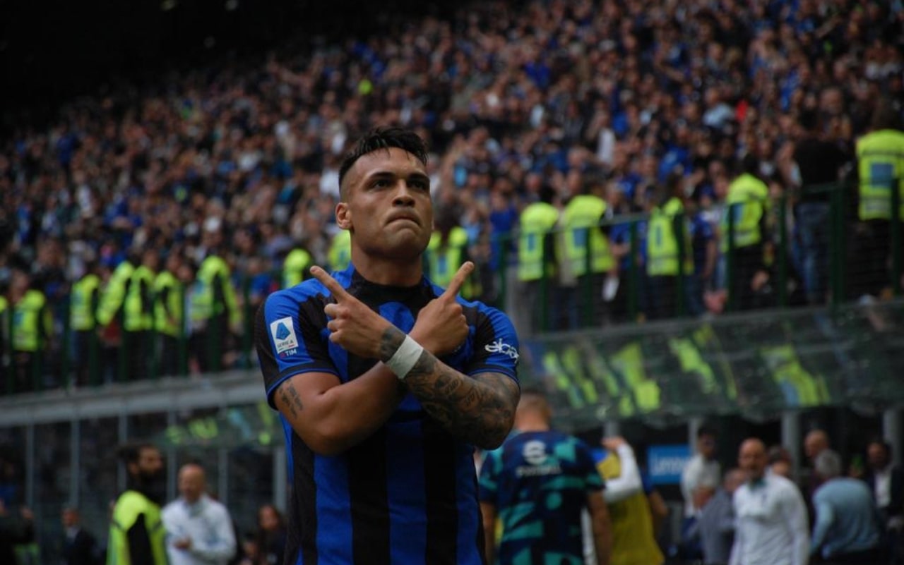 Lautaro Martinez esultanza Inter