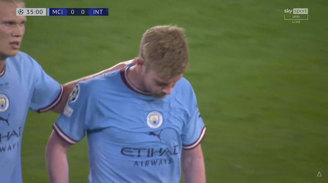 de bruyne infortunio manchester city