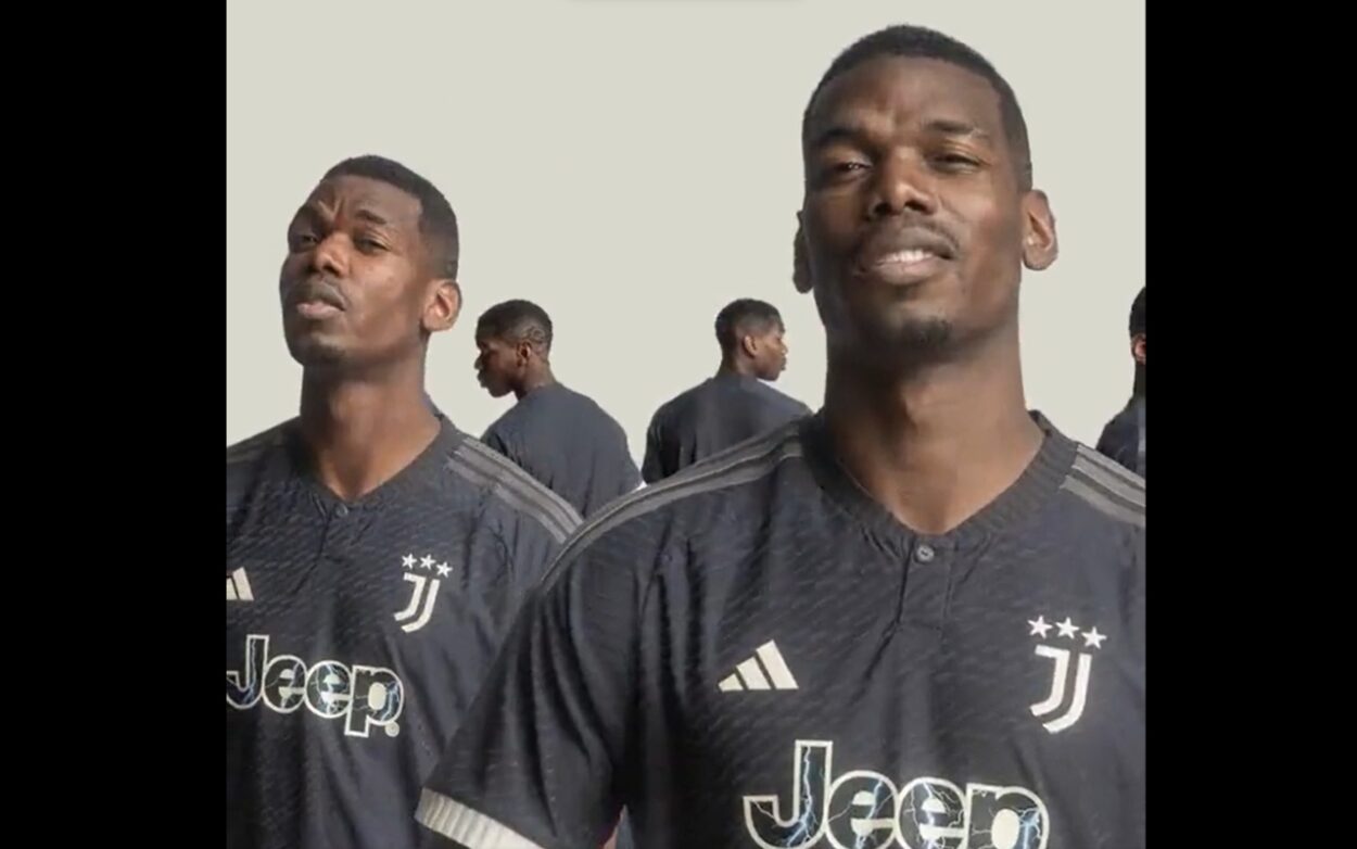 Juventus, presentata la terza maglia per la stagione 2023/2024