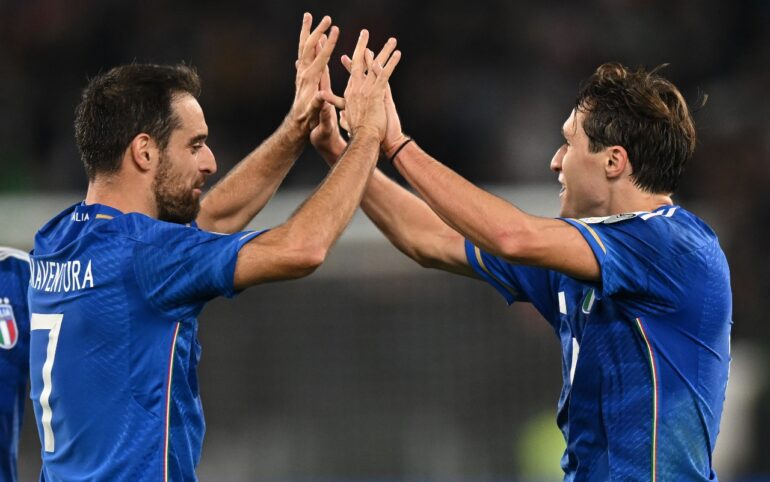 Giacomo Bonaventura e Federico Chiesa Italia