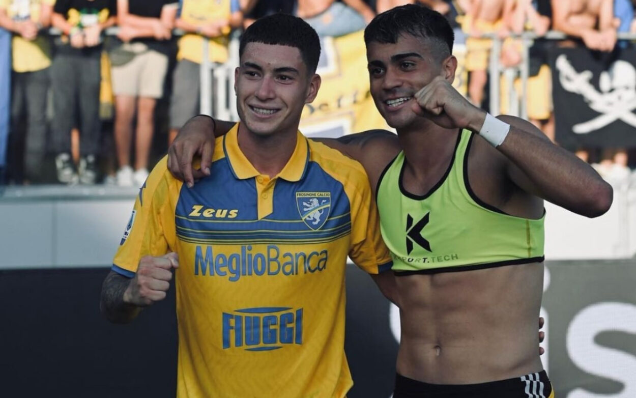 Matias Soulé e Reinier Frosinone