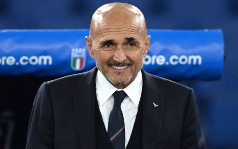 Spalletti nella conferenza stampa