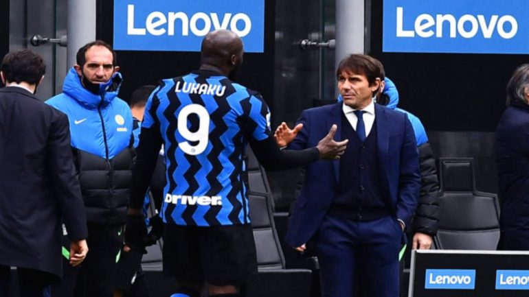 Conte e Lukaku, entrambi accostati al Napoli