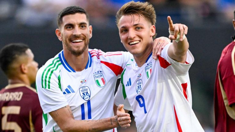 Mateo Retegui e Lorenzo Pellegrini previsti titolari nelle probabili formazioni dell'amichevole Italia-Turchia