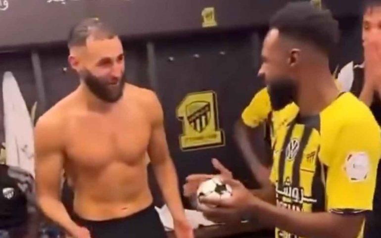 Arabia Saudita, Benzema e il gender reveal nello spogliatoio: cosa è successo