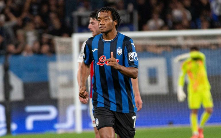 Atalanta, infortunio Cuadrado: l'esito degli esami