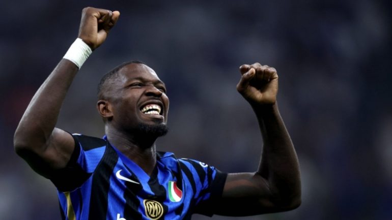 Inter, Thuram ad Appiano Gentile: l'attaccante francese verso il rientro dopo l'infortunio
