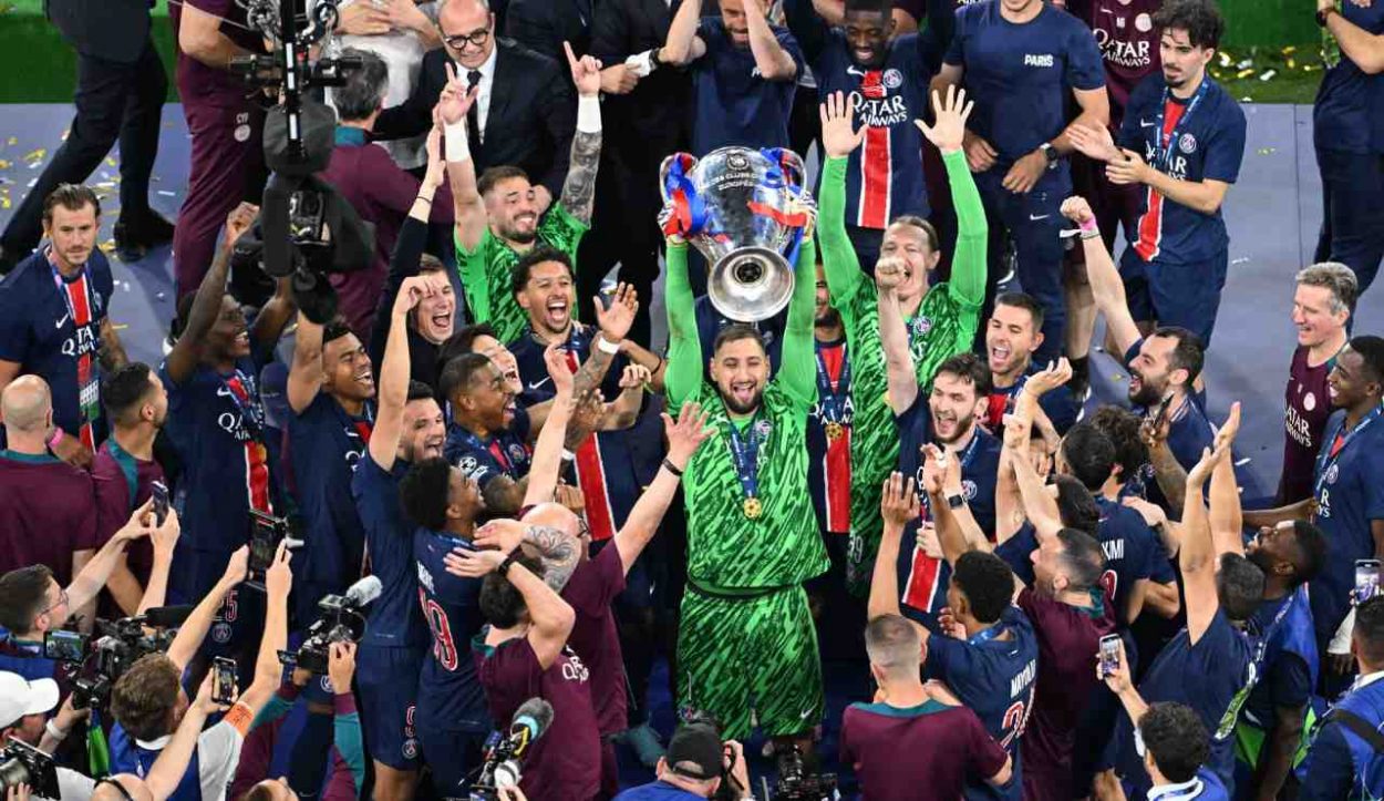Psg-Inter, l'intervista dei giocatori parigini al termine della finale