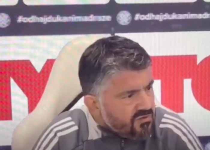 Gattuso svela il suo stipendio ai giornalisti in conferenza