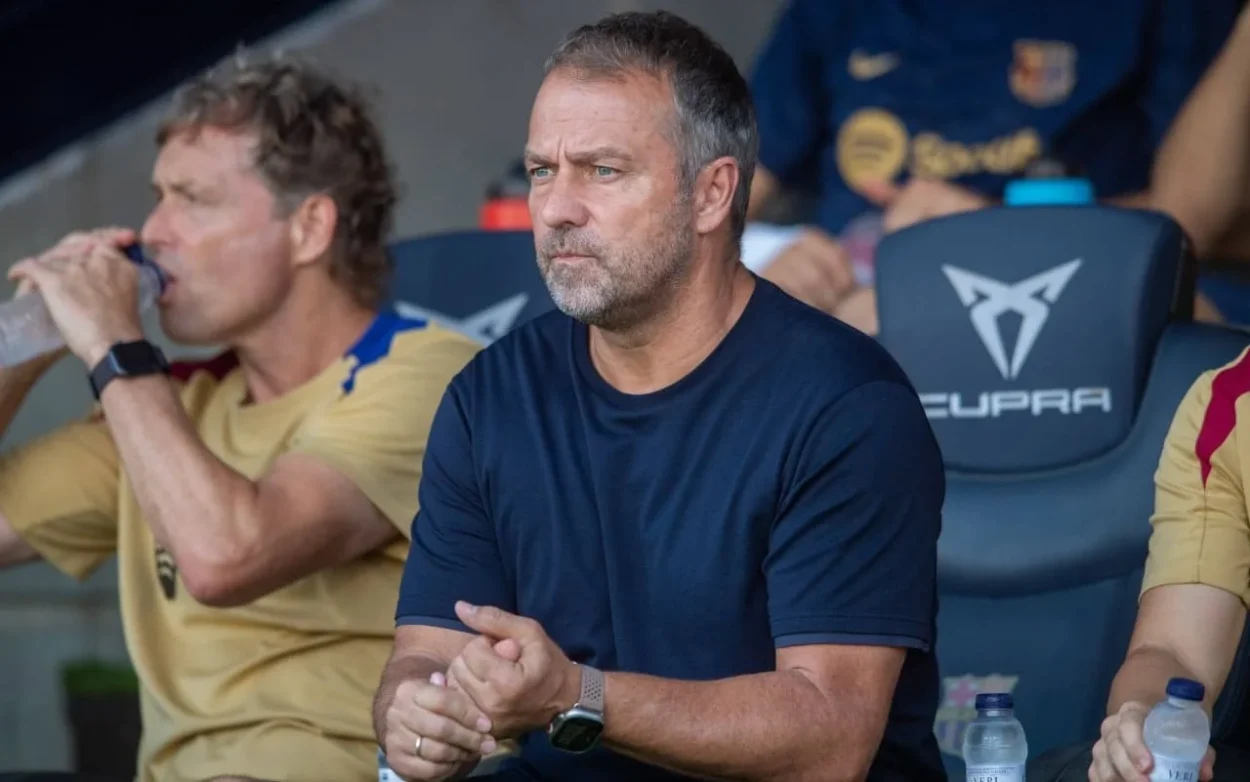 Flick conferenza stampa pre Inter-Barcellona
