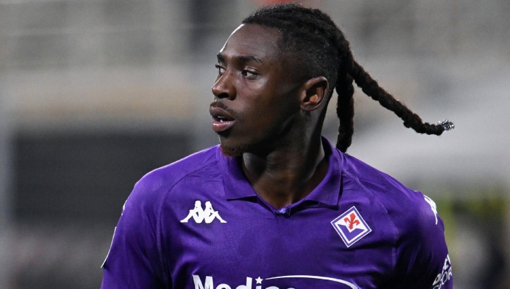 Fiorentina, Kean: “Sto benissimo, mi alleno bene, c’è felicità in quello che facciamo. Dovremo dare il 100%”