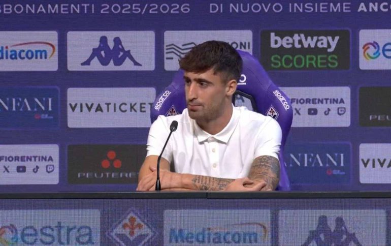 Le parole di Viti in conferenza stampa da nuovo giocatore della Fiorentina