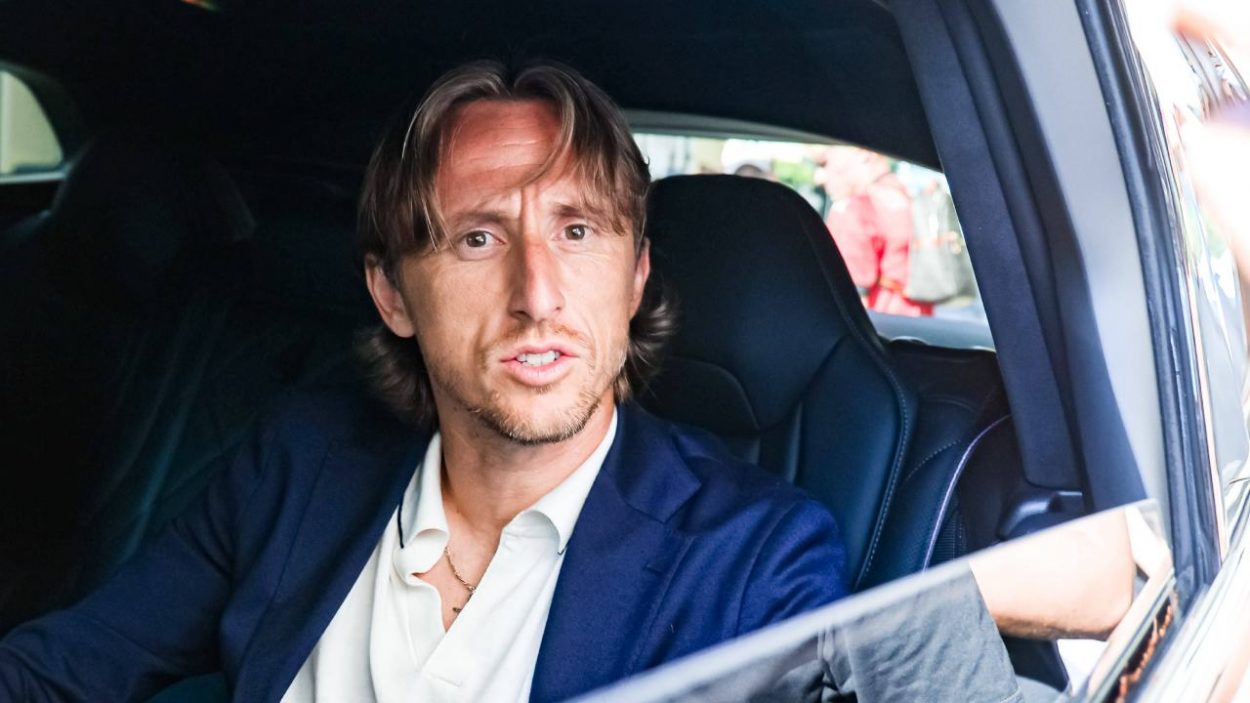 La conferenza stampa di Luka Modric