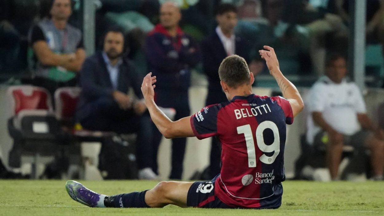 Cagliari, infortunio Belotti: l'esito degli esami