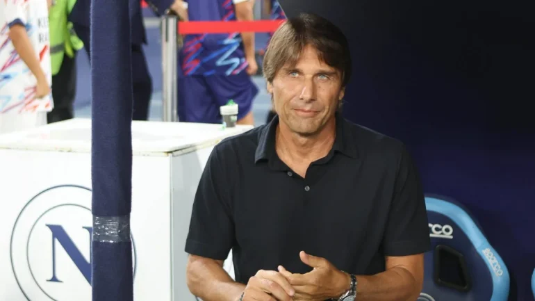 Psv-Napoli, Conte in conferenza stampa