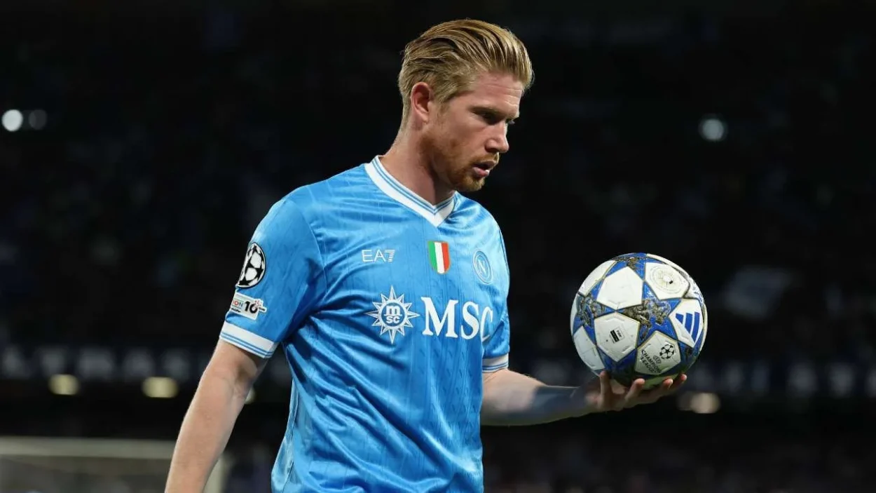Napoli, Kevin de Bruyne si è operato