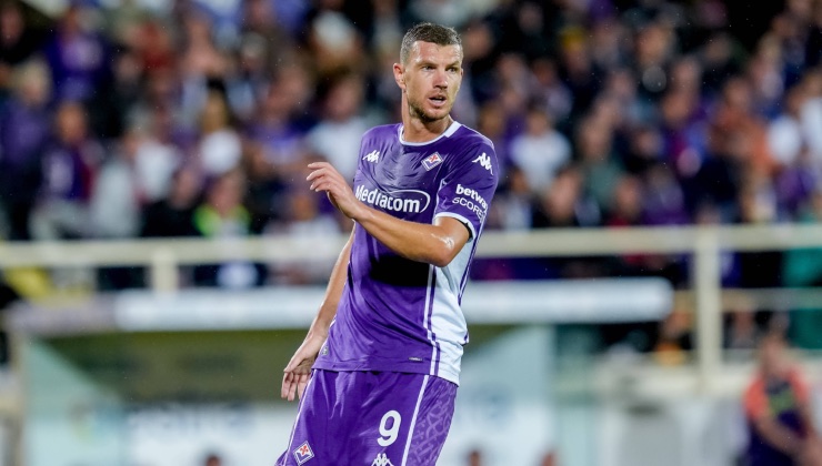 Dzeko Fiorentina