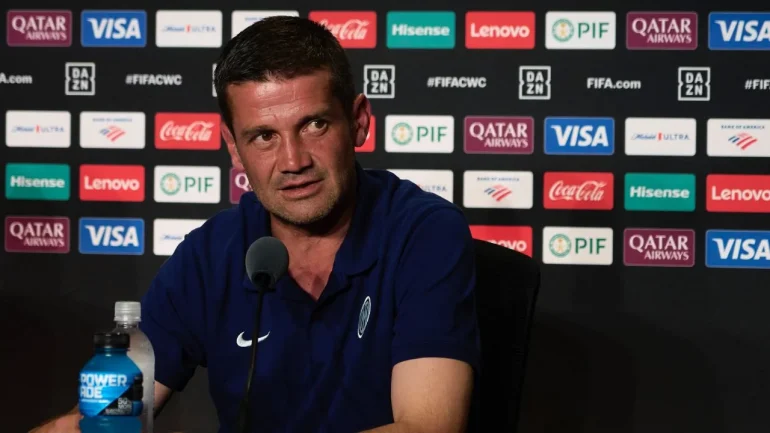 Chivu in conferenza stampa alla vigilia di Union SG-Inter