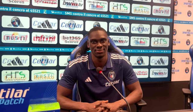 Pisa, Touré: “Voglio segnare almeno sei gol. Gilardino mi ha aiutato a migliorare nella lettura del gioco”