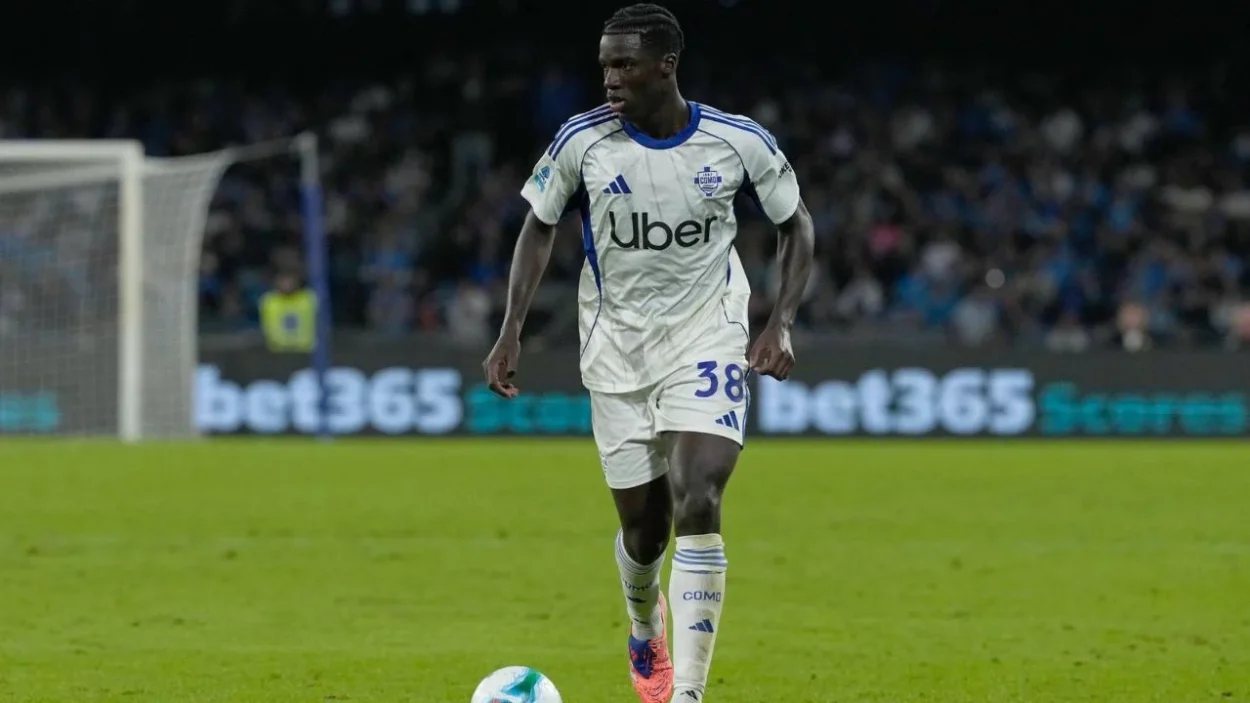 Como, infortunio per Diao: le sue condizioni