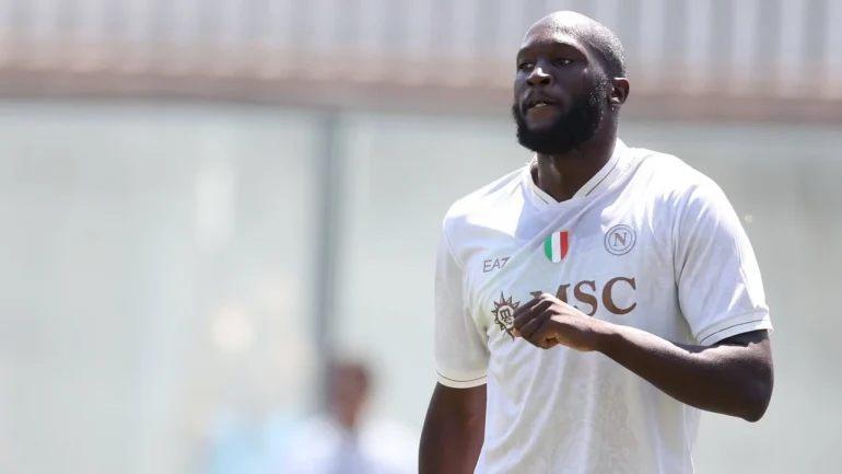 Napoli, si rivede Lukaku: primo allenamento in gruppo