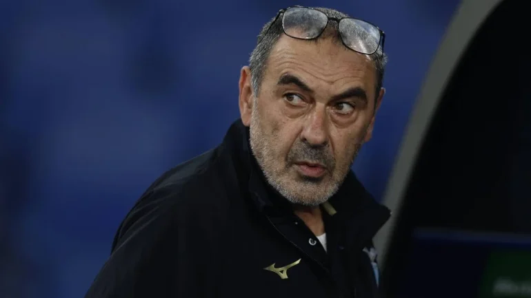 Maurizio Sarri intervista post Lazio-Bologna