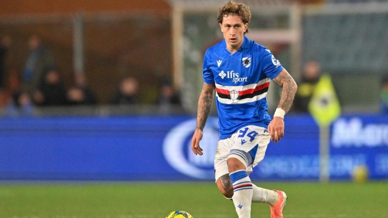 Sampdoria, infortunio muscolare per Esposito: ecco quanto starà fermo