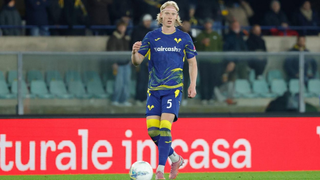 Verona, Edmundsson: "Ho spinto tanto per venire in Italia. Il mio sogno sono gli Europei"